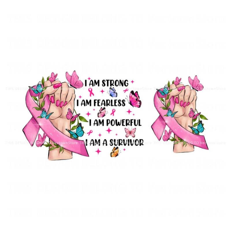 strong-brave-woman-fist-with-ribbon-and-butterfly-png