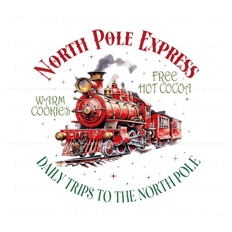 north-pole-express-daily-trips-to-the-north-pole-retro-vintage-christmas-png