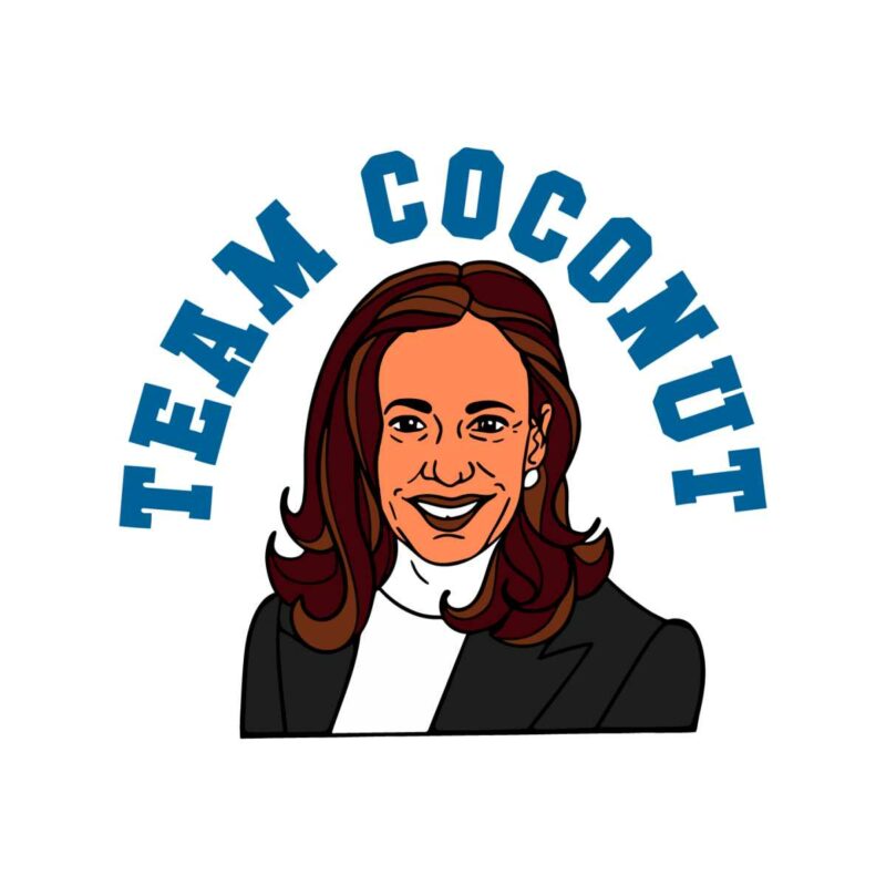 team-coconut-kamala-harris-elector-2024-svg