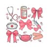 cute-pink-nurse-coquette-bow-element-png