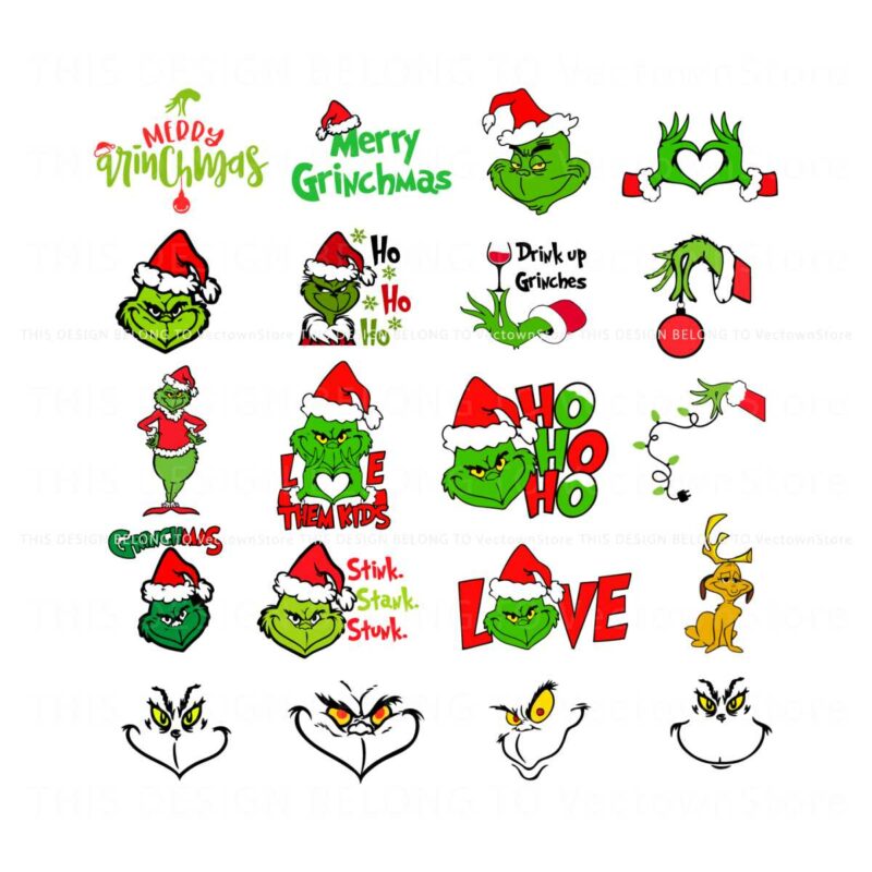 christmas-grinch-head-funny-grinchmas-svg-bundle