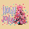 Cheerful Christmas Tree Bow SVG