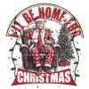 Classic Christmas Trump Home for the Holidays SVG