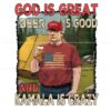 Divine Beer Kamala Comedy Trump Fun SVG PNG