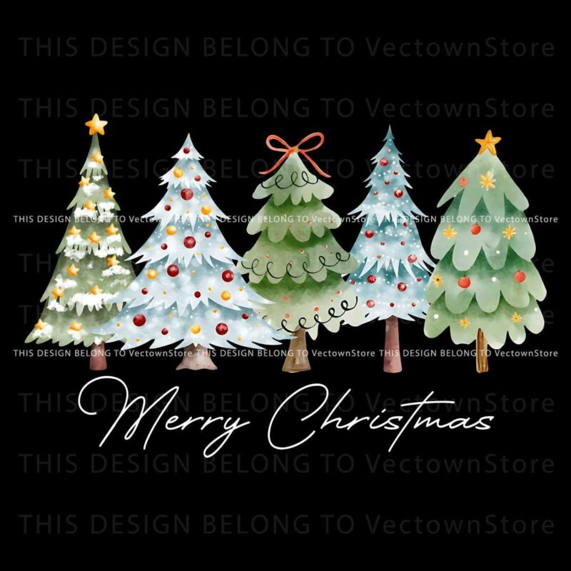 Festive Christmas Tree PNG for Holiday Cheer