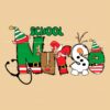 Festive Santa Hat SVG for School Nurse