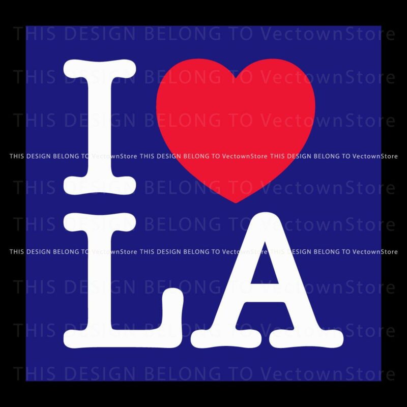 LA Baseball SVG Delight