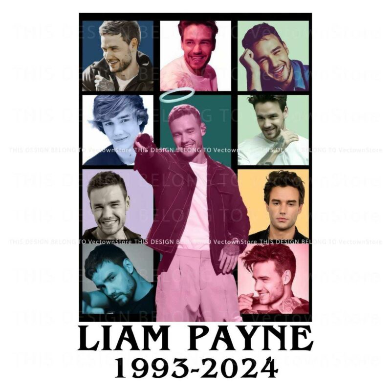 Liam Payne Remembering the Retro Era 19932024 PNG