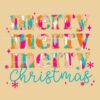 Sparkling Christmas Brushstroke SVG