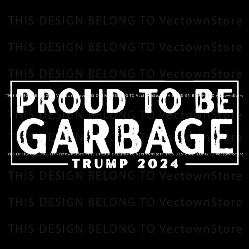 Top Quality Garbage Trump 2024 SVG