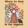 Vintage Christian Glory Highest Praise SVG