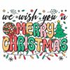 Vintage Cool Merry Christmas Doodle Dot SVG