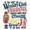 Winter Wonderland Festive SVG Nutcracker Rant