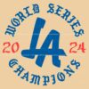 2024 LA Dodgers SVG World Series Winners