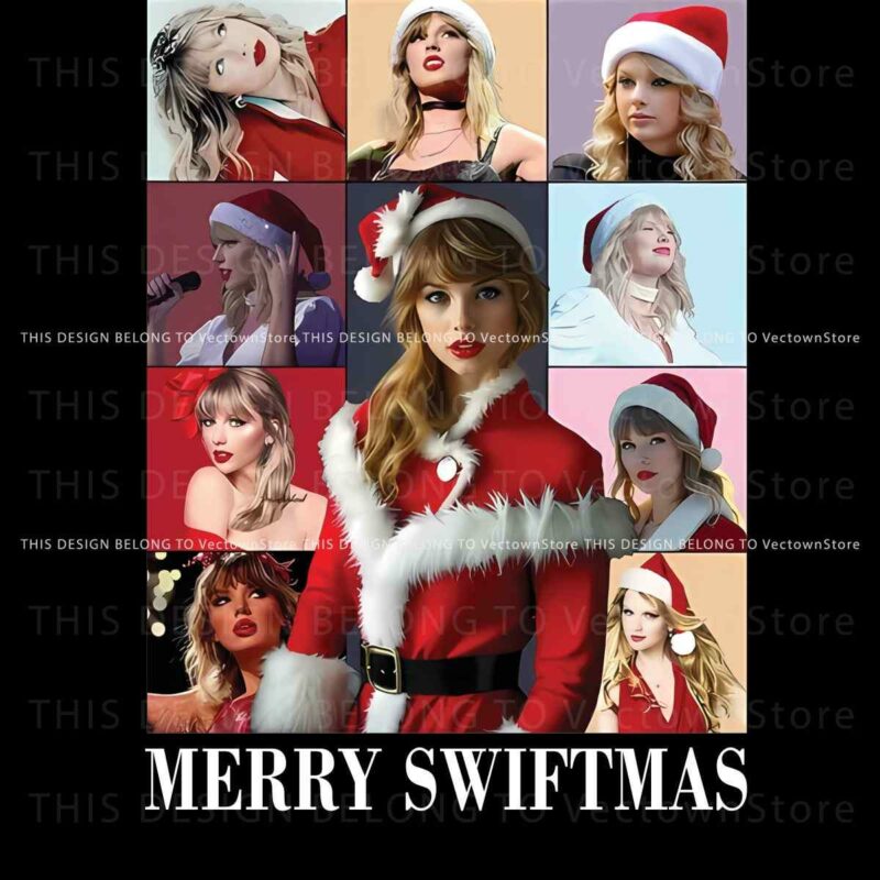 Celebrate Swiftmas with Taylor Swift The Eras Tour PNG