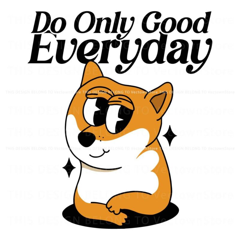 Doge Humor Do Good Daily SVG