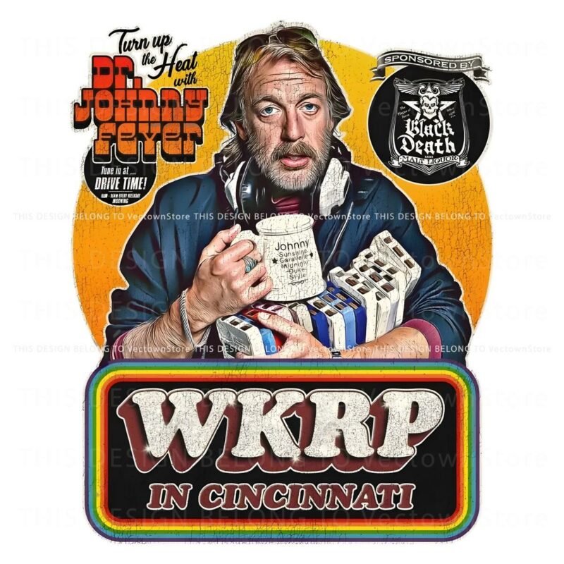 Dr Johnny Fever At Drive Time Wkrp In Cincinnati PNG