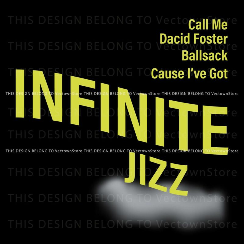 Infinite Jazz SVG Channeling My Inner David Foster Ballsack