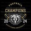 Kutztown University 2024 PSAC Football Championship SVG