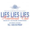 Lies Lies Lies Heartbreak Club Morgan Wallen Song SVG