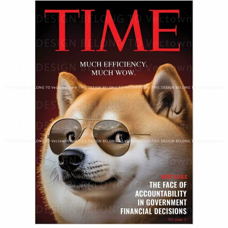 Much Wow Efficiency Doge Time in PNG