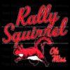 Ole Miss Rebels Football Mascot Rally Squirrel PNG