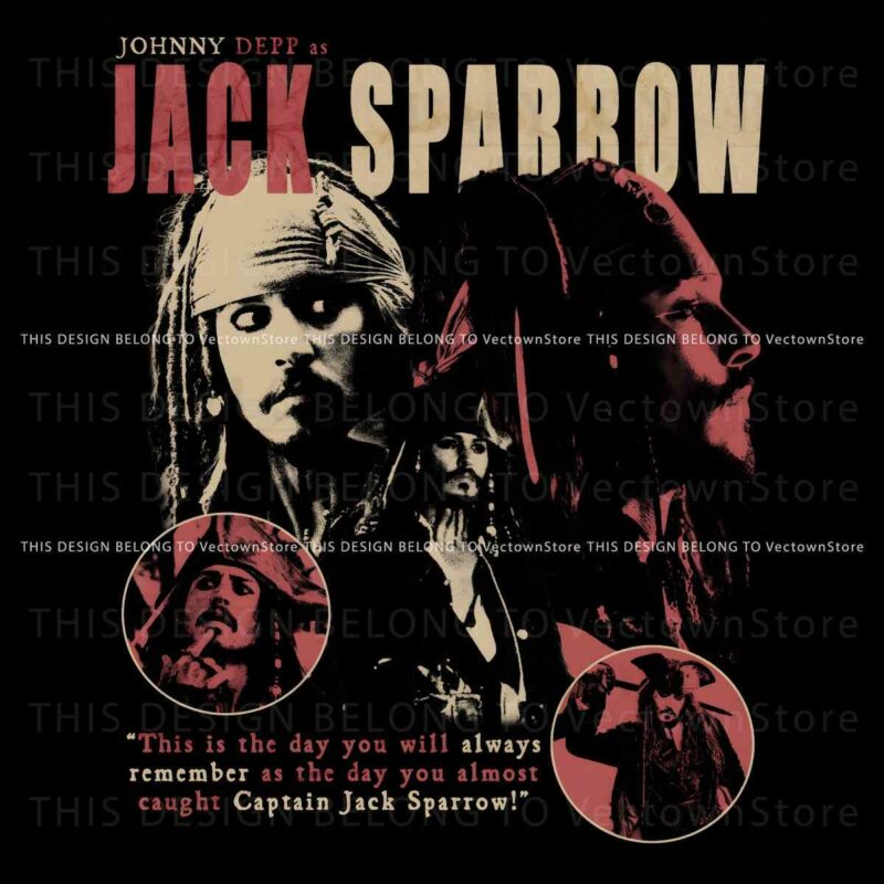 Pirates of the Caribbean Captain Jack Sparrow PNG