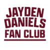 Retro Jayden Daniels SVG for Fan Enthusiasts