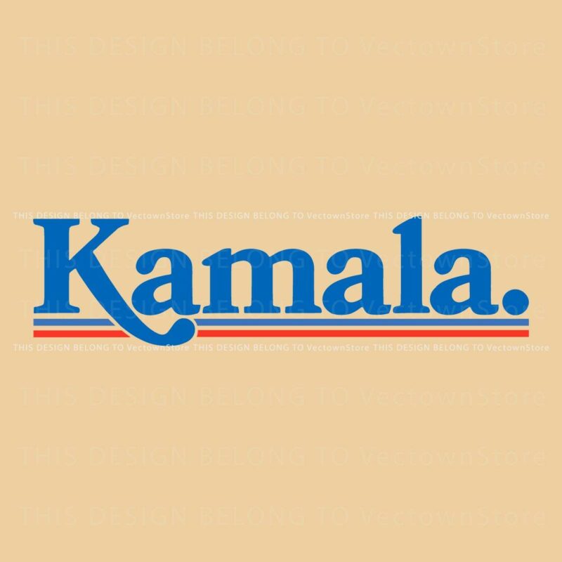 Retro Kamala Next President 2024 Election SVG