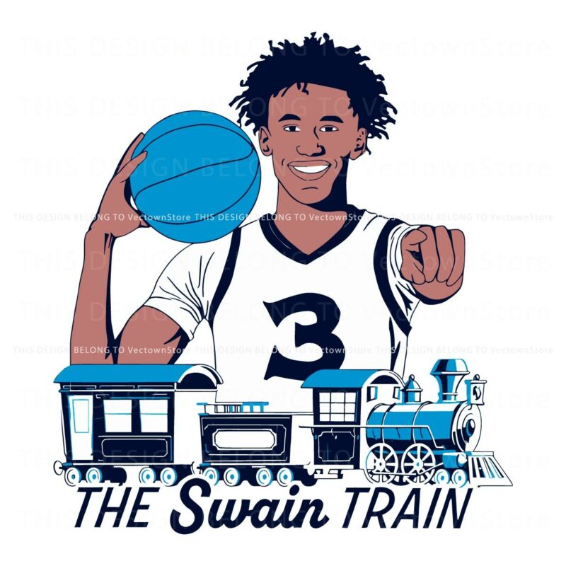 Ride the Swain Train with Xavier Musketeers SVG