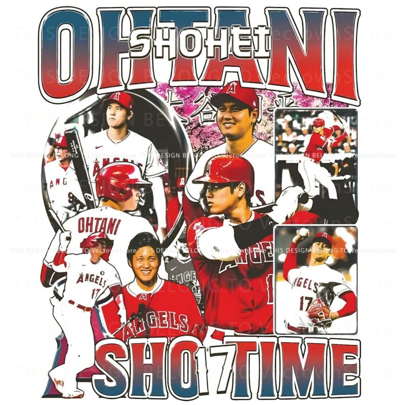 Shohei Ohtani 17 Sho Time PNG