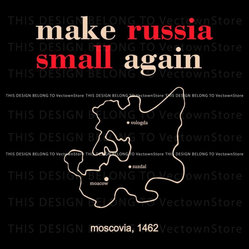 Shrink Russia Back to Moscovia 1462 SVG