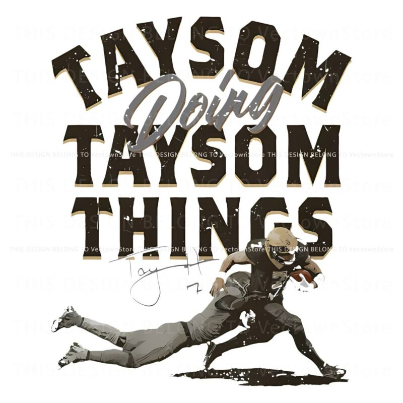 Taysom Hill in Action Iconic PNG Moments