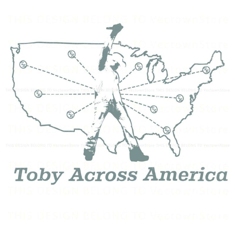 Toby Keiths American Journey Country Music Tour SVG