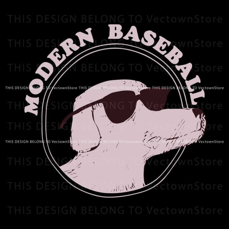 Trendy Dog in Sunglasses PNG for Baseball Lovers