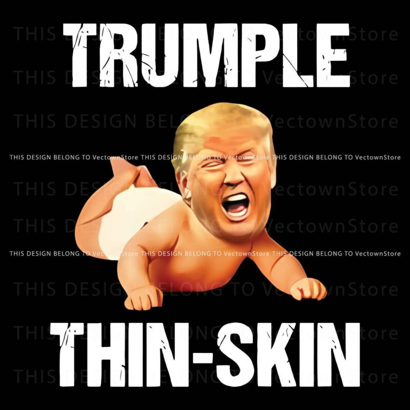 Trumple Thin Skin Anti Trump PNG