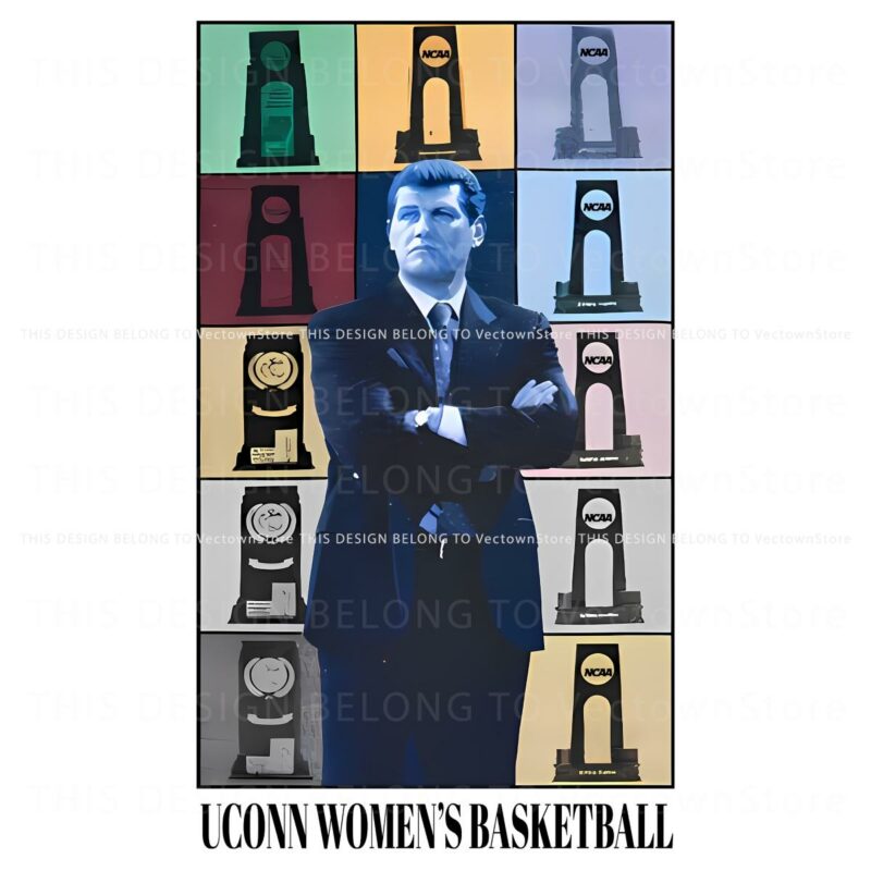 UConn Womens Basketball Geno Auriemma Eras Tour PNG