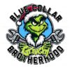 Blue Collar Grinchy Brotherhood Christmas Grinch PNG