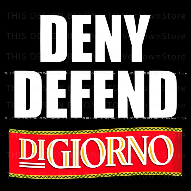 Defend Deny Hilarious Digiorno Meme in PNG