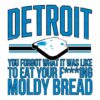 Detroit Lions Moldy Bread Art in PNG