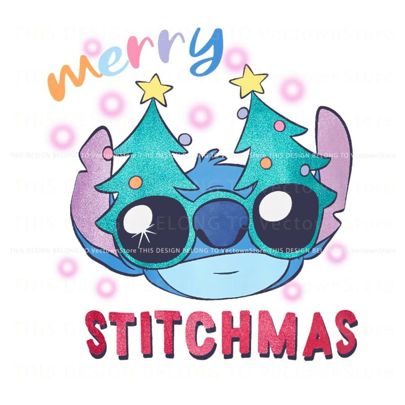 Experience a Sparkling Stitchmas with Disney Lilo Stitch PNG