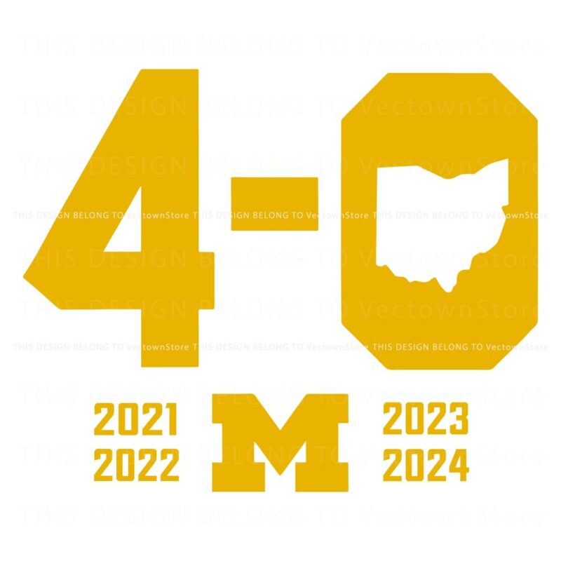 Experience the Thrill with Michigan Wolverines Football SVG 40