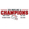 Fort Hill Football SVG 2024 Maryland State Champs