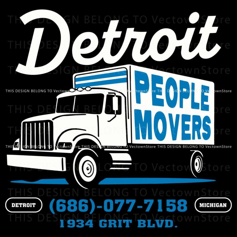 Lions Roar Detroits SVG People Movers