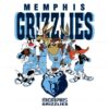 Looney Tunes x Memphis Grizzlies NBA Basketball SVG