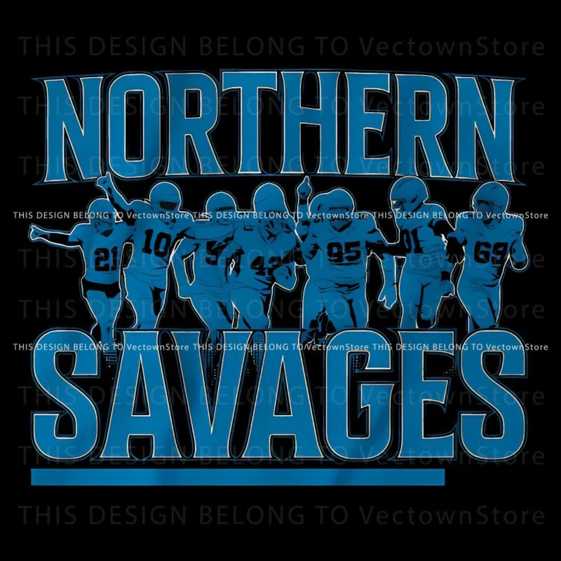 Northern Savages Detroit Lions Football in PNG
