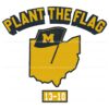 Plant The Flag 13 10 Michigan Wolverines PNG