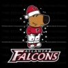 Relaxed Atlanta Falcons Fans Christmas SVG Delight