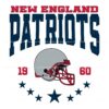 Retro 1960s Patriots Helmet SVG A Timeless Football Classic