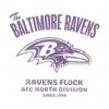 Retro Baltimore Ravens Flock SVG for Football Fans